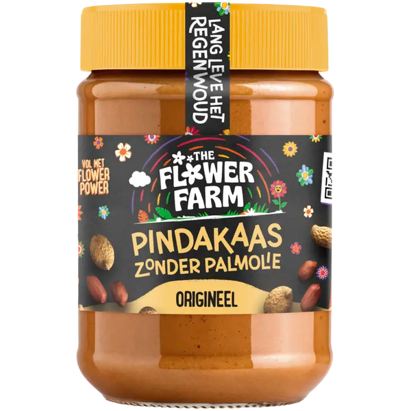Flower Farm Pindakaas zonder palmolie