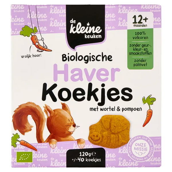 De Kleine Keuken Biologische Haferkekse 12m+