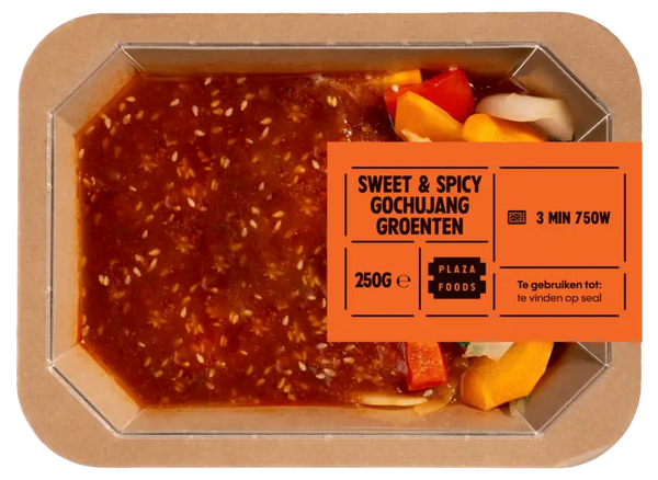 Plaza Foods Süß & scharf Gochujang-Gemüse