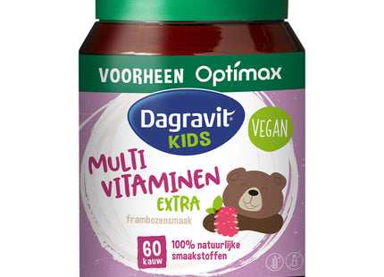 Dagravit Natural kids multi framboos