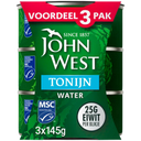 John West Tonijn in water 3-pack