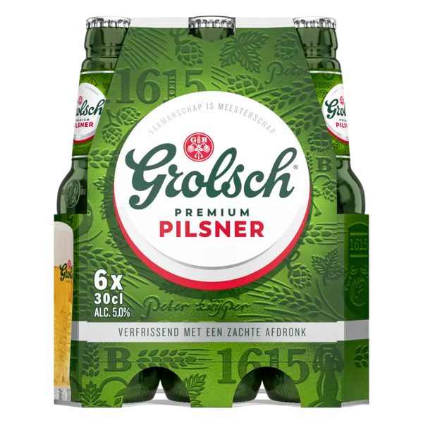 Grolsch Premium pilsner 6-pack
