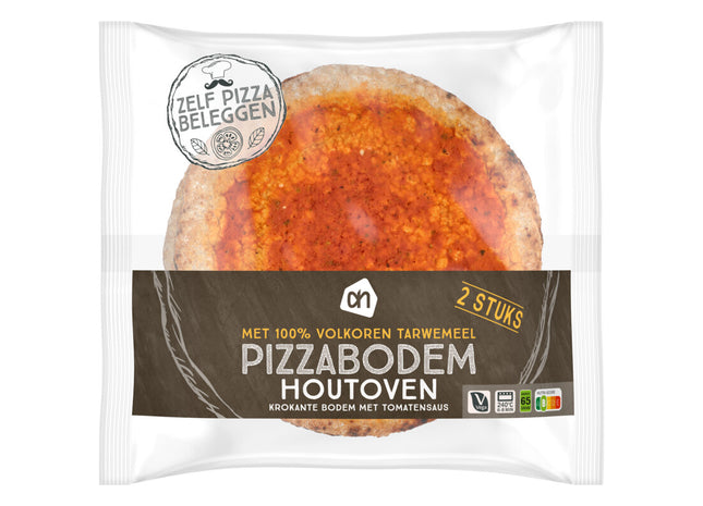 Volkoren houtoven pizzabodem
