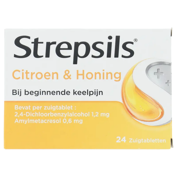 Strepsils Keeltabletten citroen & honing