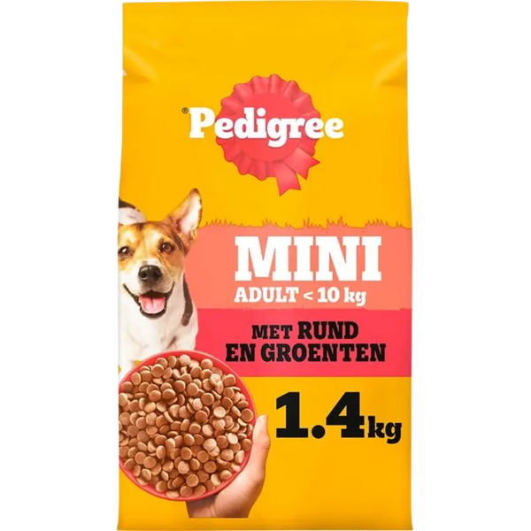 Pedigree Adult small dog kibbles beef
