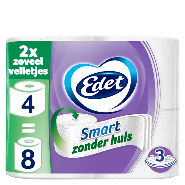 Edet Smart 3-lagiges Toilettenpapier