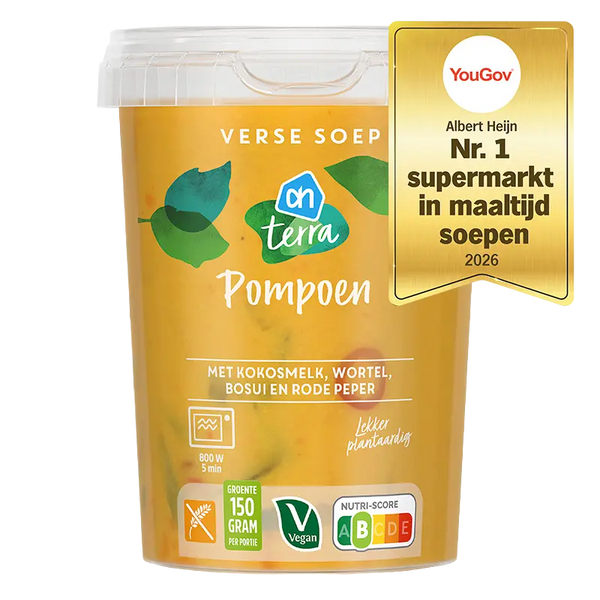 Verse soep pompoen