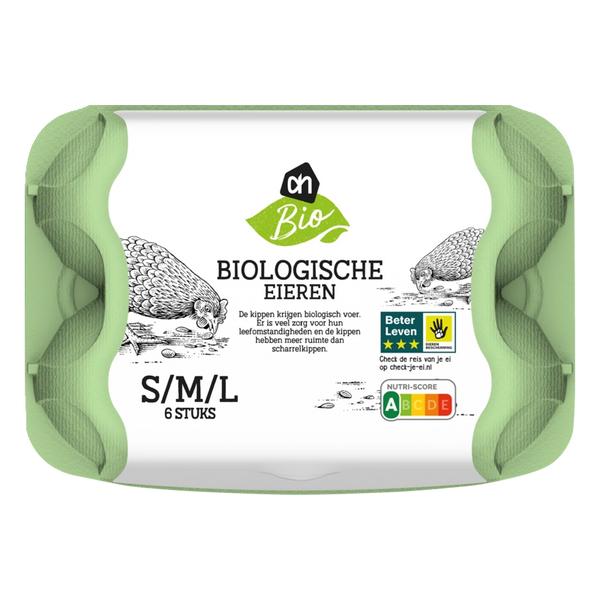 Biologische Eier S M L