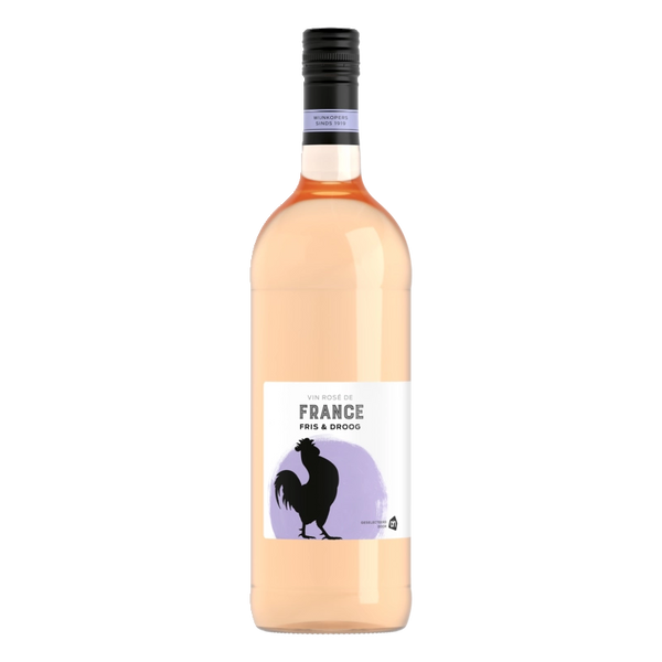 Frischer und trockener französischer Hauswein Rosé