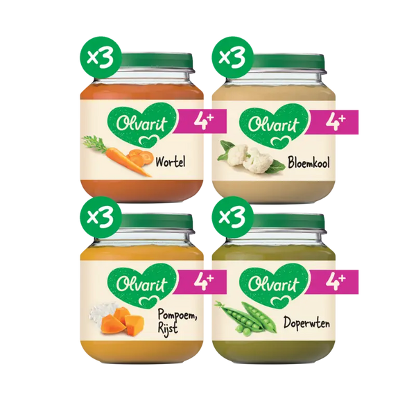 Olvarit Variety Menu meal 4m+