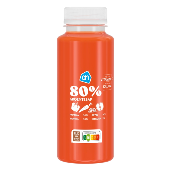 80% vegetable juice bell pepper carrot