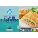 Zalm in bladerdeeg met spinazie