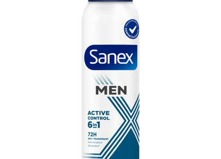 Sanex Men active control 6in1 deodorant spray