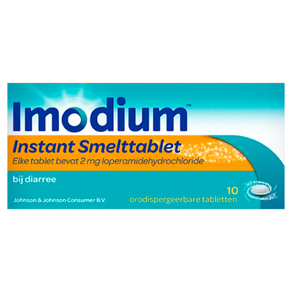 Imodium Instant smelttablet bij diarree