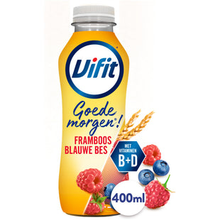 Vifit Goedemorgen framboos blauwe bes