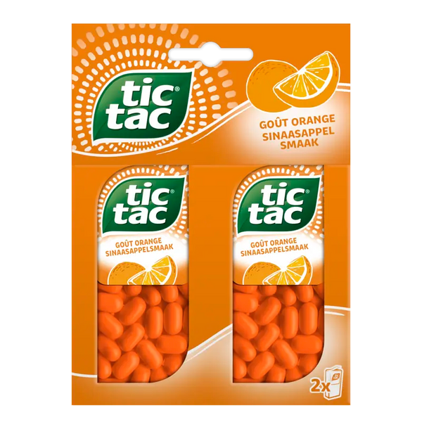 Tic tac Sinaasappelsmaak 2-pack