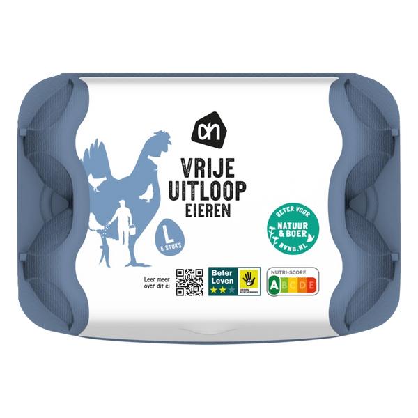 Vrije uitloop eieren L