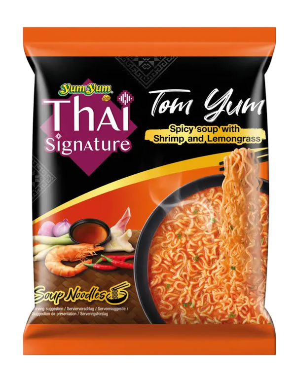 Yum Yum Thailändische würzige Suppe