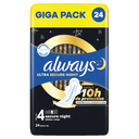 Always Ultra Secure Night Nachtbinden mit Flügeln Giga Pack