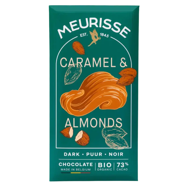 Meurisse Caramel & almonds dark chocolate