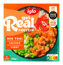 Iglo Get real protein red Thai chicken curry