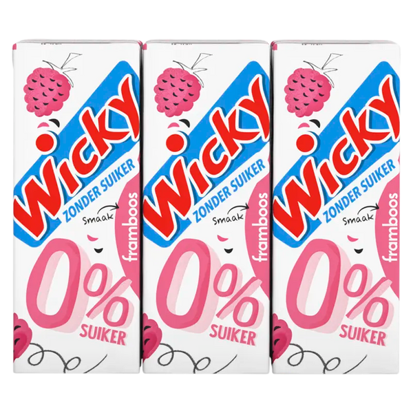 Wicky Himbeere 0% Zucker 6er-Pack