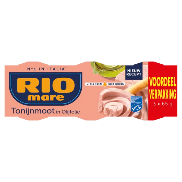 Rio Mare Tuna steak in olive oil 3-pack