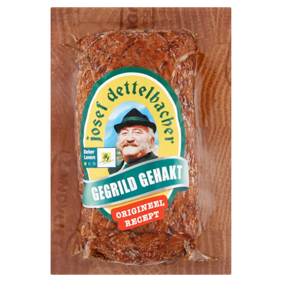 Piece of grilled minced meat (prepackaged)