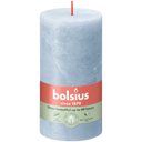 Bolsius Rustic pillar candle 13cm sky blue