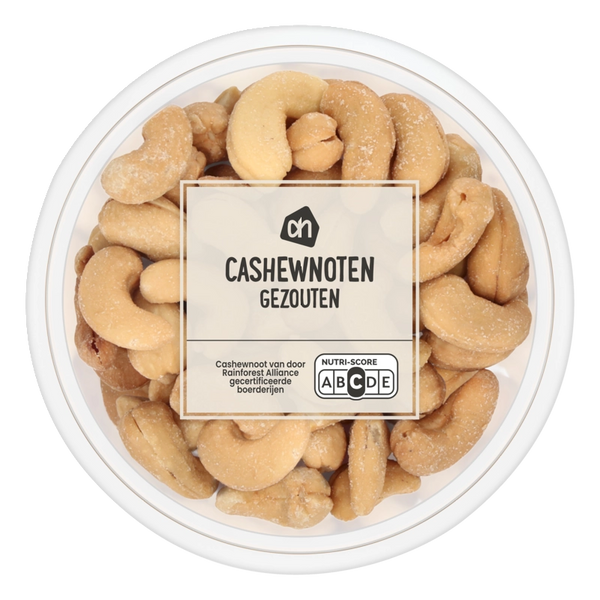Gezouten cashewnoten
