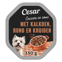 Cesar Cuisine with turkey & beef in sauce