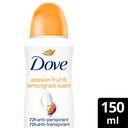 Dove Passion Fruit Lemongrass Deodorant Spray