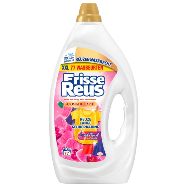 Frisse Reus Wasmiddel vloeibaar gel orchidee