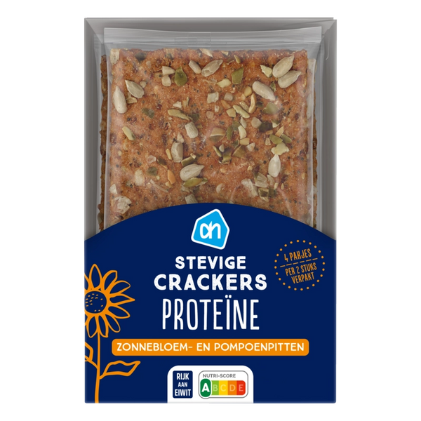 Proteïne cracker zonne- en pompoenpit pp
