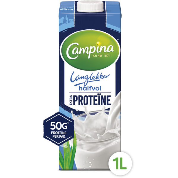 Campina Langlekker halfvol extra proteine