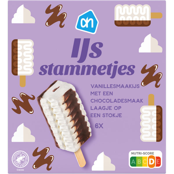 Ijsstammetje op stokje