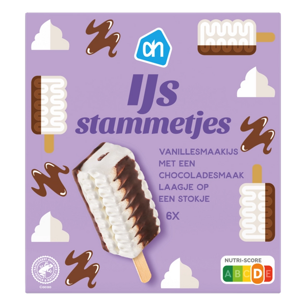 Ijsstammetje op stokje