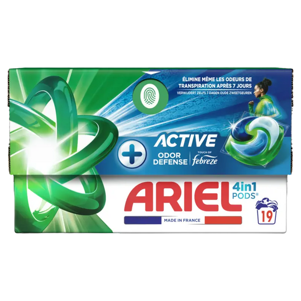 Ariel 4in1 pods wasmiddel active