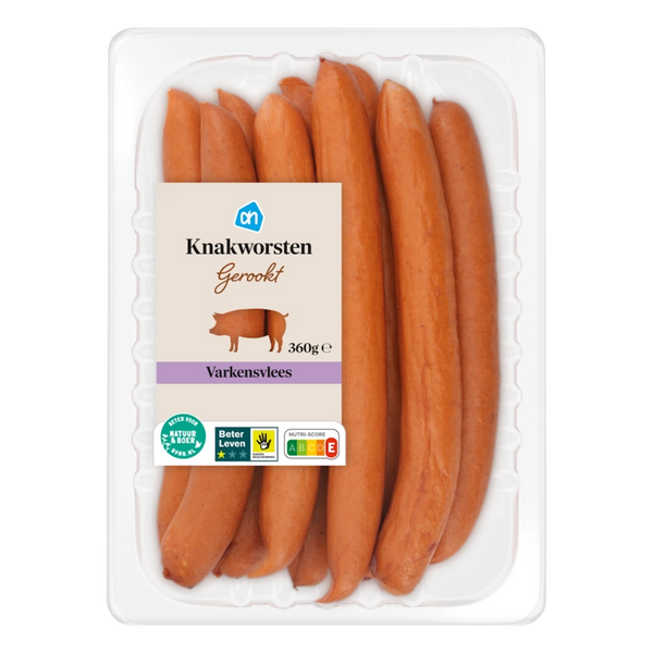 Geräucherte Bockwürstchen