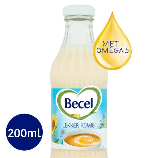 Becel Romig für den Kaffee