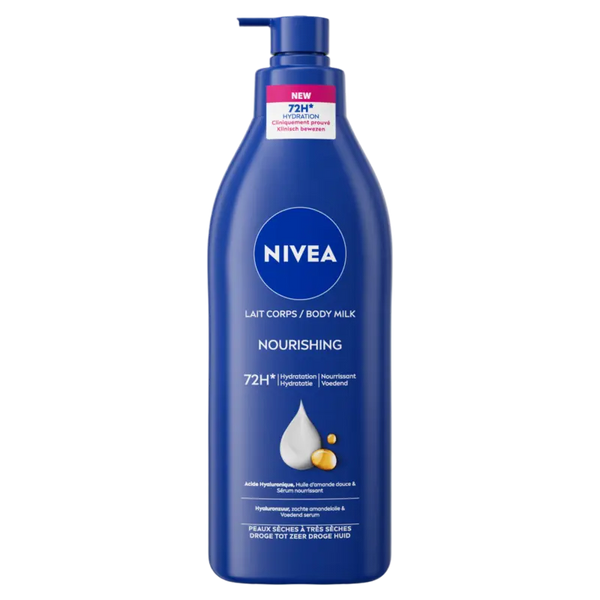 NIVEA Pflegende Körpermilch mit Pumpe