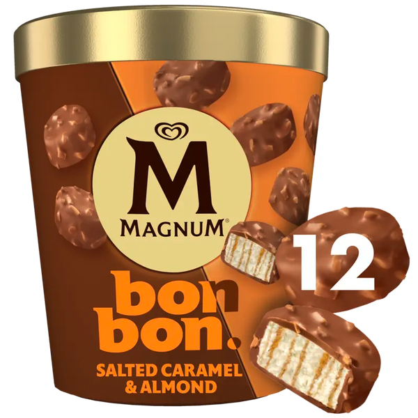 Magnum Bonbon salted caramel & almond