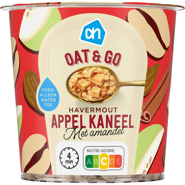 Oat & go appel kaneel havermout