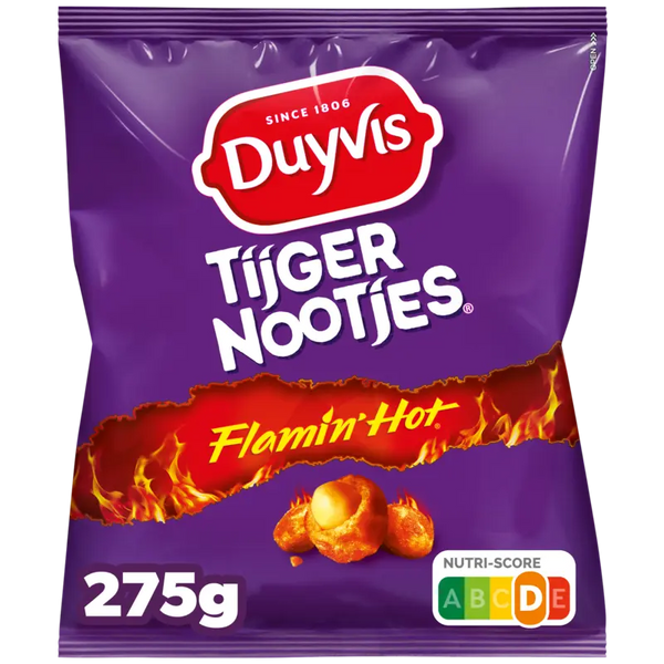 Duyvis Tijgernootjes Flamin Hot