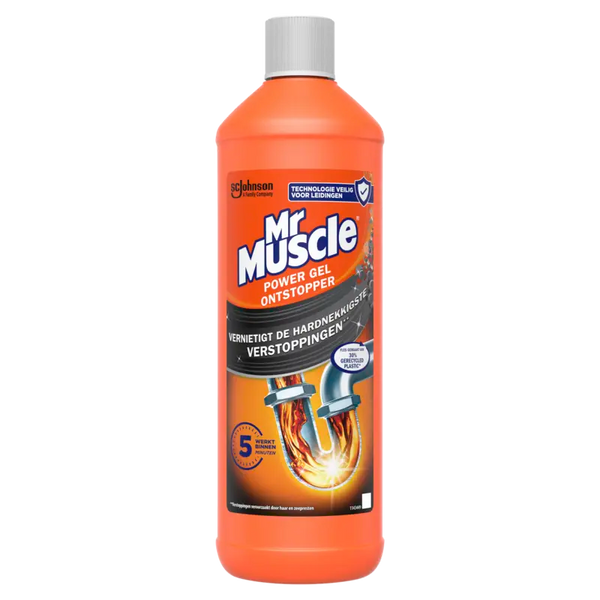 Herr Muskel Kraftgel Rohrfrei