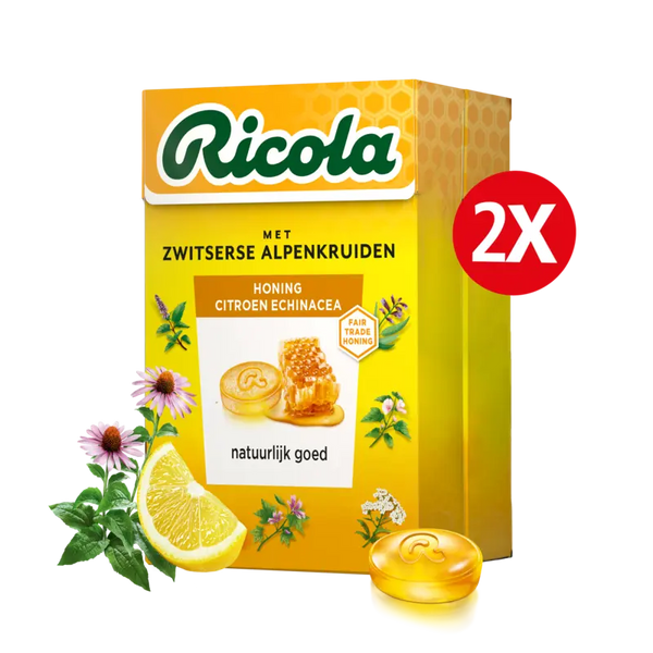 Ricola Honing citroen echinacea 2-pack