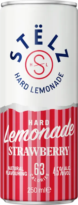 Stëlz Hard lemonade strawberry
