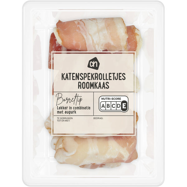 Katenspekrolletjes roomkaas