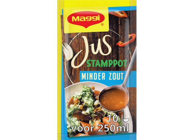 Maggi Jus stamppot minder zout