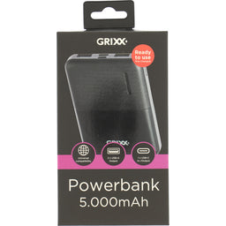 Grixx Powerbank 5000m